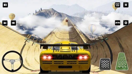 3d特技赛车(Racing Car Stunts On Impossible Tracks) v1.0截图1