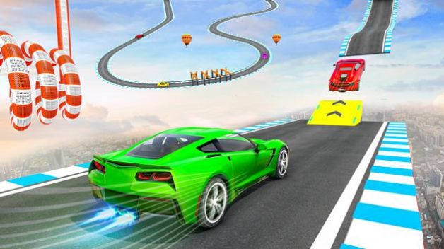 危险天空超跑特技(Stock Car Stunt Car Games) v3.5截图2