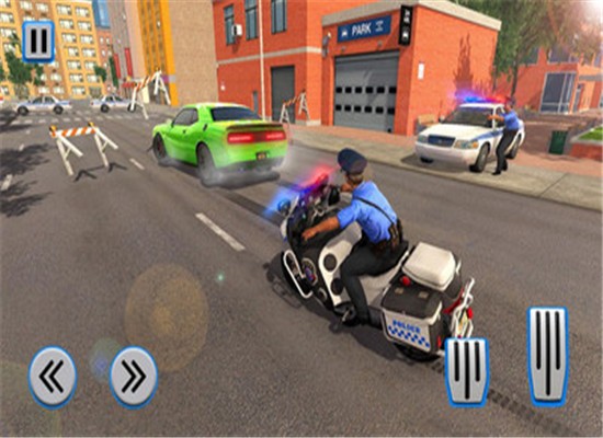 警察摩托追逐战 v1.2.8截图1