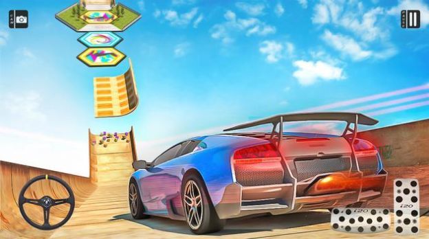 超跑巨型坡道特技3D(Car Stunt Drift) v1.16截图3