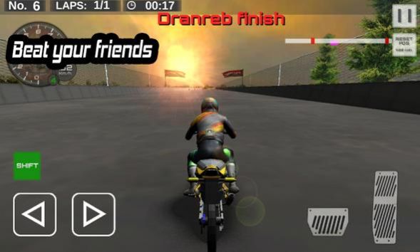 真正的飙车比赛2(Real Drag Bike Racing 2 Multiplayer) v1.6截图1