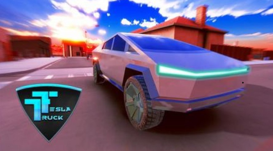 特斯拉赛博货车自动驾驶(Tesla CyberTruck Self Dri v1.3截图1