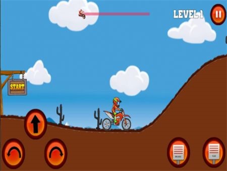 火柴人山地越野Hill Bike Racing v1.0截图3