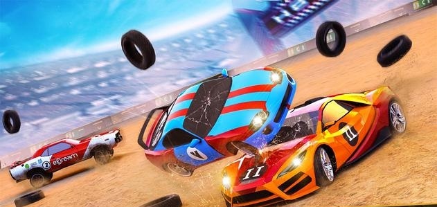 拆迁赛车撞车特技Demolition Racing Car Crash Stunts v1.0截图3