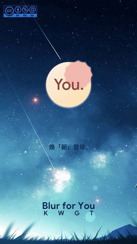 Blur for You(KWGT小部件) v2.0截图1