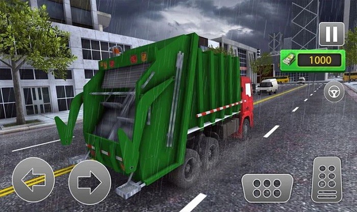 垃圾车真实驾驶模拟器(Road Sweeper Garbage Truck Sim) v1.5截图3