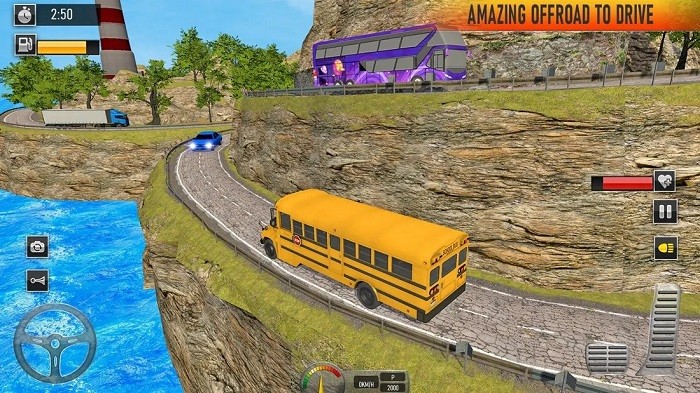 校车驾驶巴士(School Bus Coach Simulator 3D) v6.7截图1