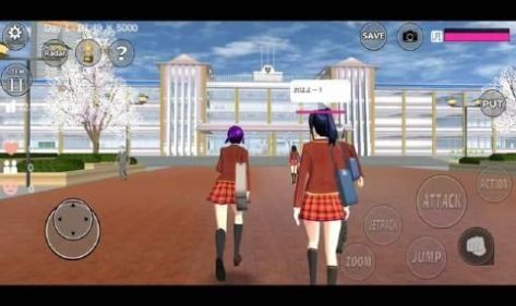 高中动漫女孩3D生活(High school anime girl 3D Life) v1.0截图2