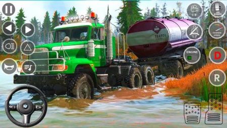 越野泥浆驾驶卡车(Offroad Mud Dri v1.0截图3