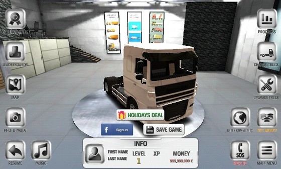 英国卡车模拟(Truck Simulator : Europe) v0.9截图4