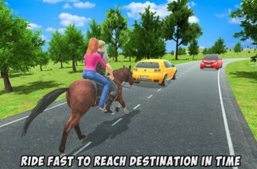 越野马的士模拟器(Offroad Horse Taxi Simulator game) v5.1.11截图2