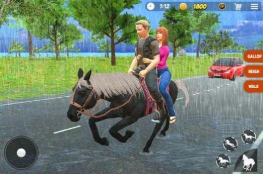 越野马的士模拟器(Offroad Horse Taxi Simulator game) v5.1.11截图3