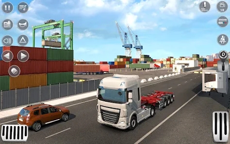 美国卡车运输模拟器(Car Transporter Truck Game) v0.1截图1