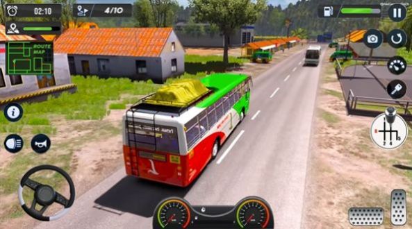 现代大城市巴士3D(Modern Grand City Coach Bus 3D) v0.1截图1