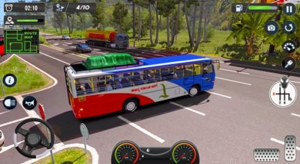 现代大城市巴士3D(Modern Grand City Coach Bus 3D) v0.1截图3