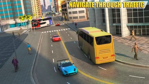 City Coach Bus Classic Passenger(城市客车模拟器3D) v1.2截图2