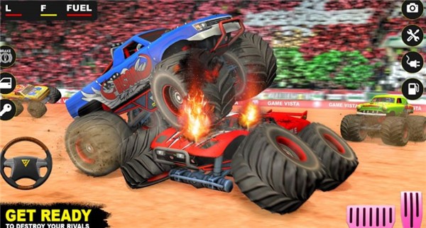 德比沙漠卡车(Monster Derby Truck Fighting) v1.0.1截图2