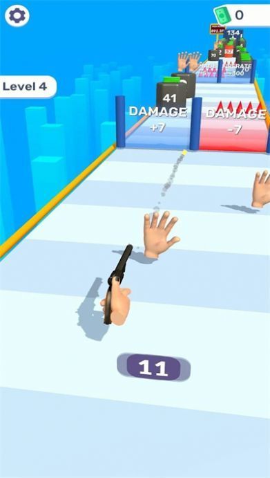 手枪战跑(Hand Gun Run) v1.0.0截图1