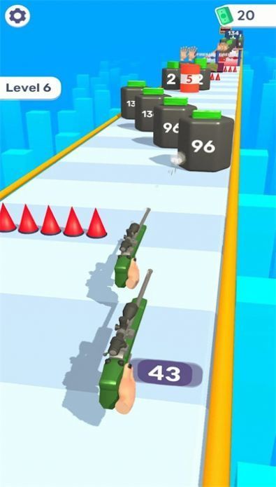 手枪战跑(Hand Gun Run) v1.0.0截图3