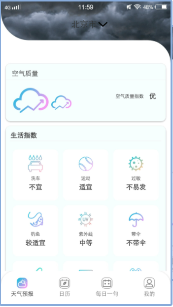 樱花天气预报 v1.1.0截图2